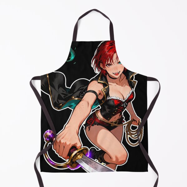 Item preview, Sexy anime pirate siren saint saint of sin sea witch privateer queen designed and sold by DarkMedieval.
