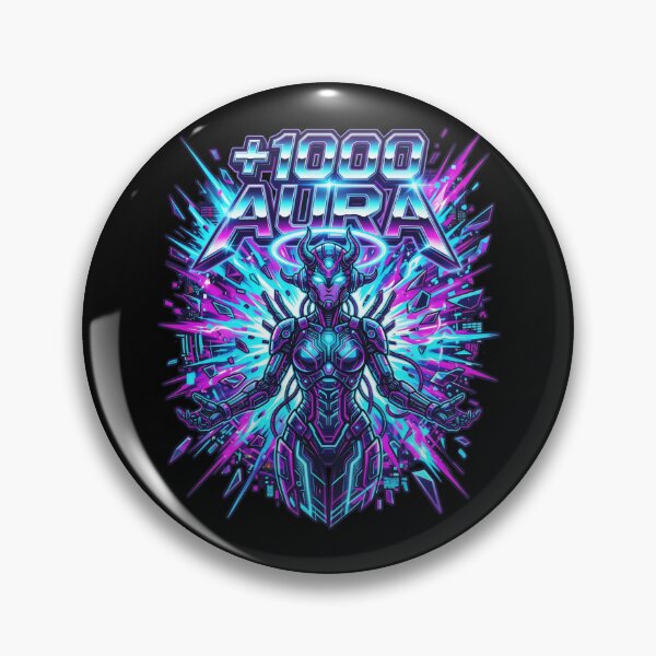 Item preview, Plus 1000 Aura Anime Aura Character designed and sold by SplashTastic.