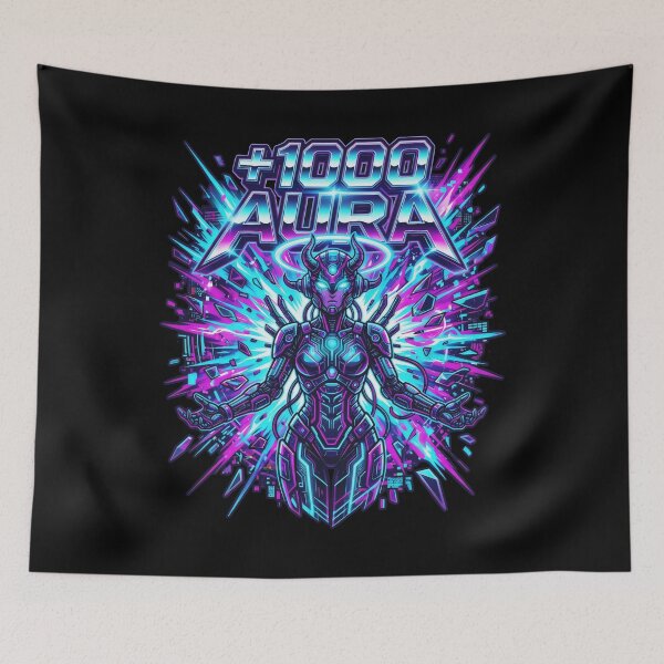 Item preview, Plus 1000 Aura Anime Aura Character designed and sold by SplashTastic.