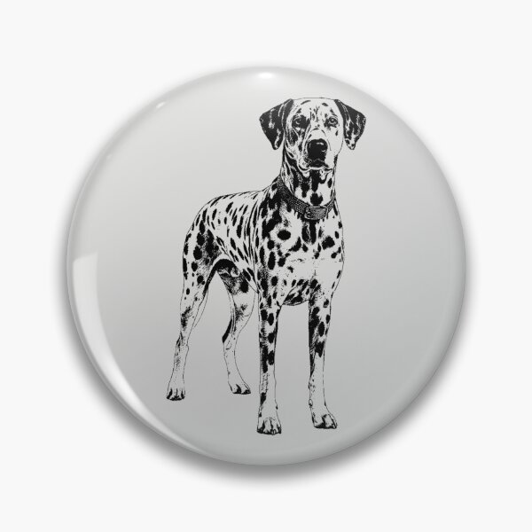 Item preview, Dalmatian Vintage Dog Portrait designed and sold by RPrintPulse.