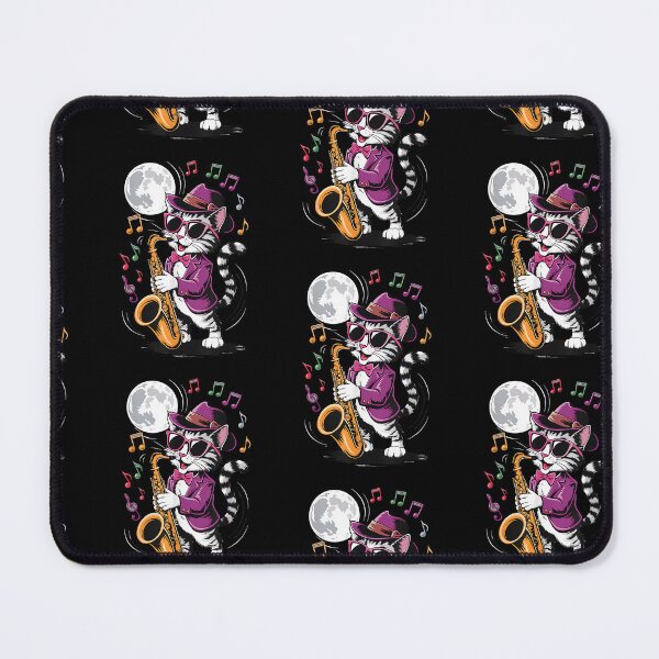 Item preview, Cat Playing Saxophone designed and sold by Goleon12.