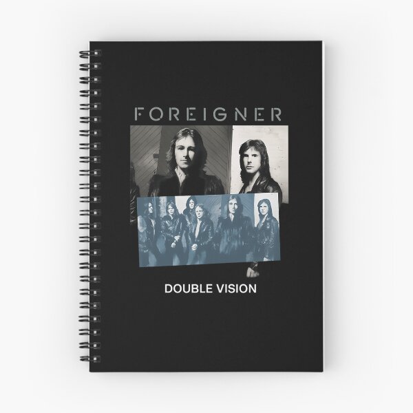 Item preview, Foreigner  Double Vision Blue Panel Collage designed and sold by RocketBuster.