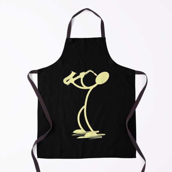 Item preview, Sax Man Jazz Music Saxophone Player Cartoon Musician designed and sold by Goleon12.