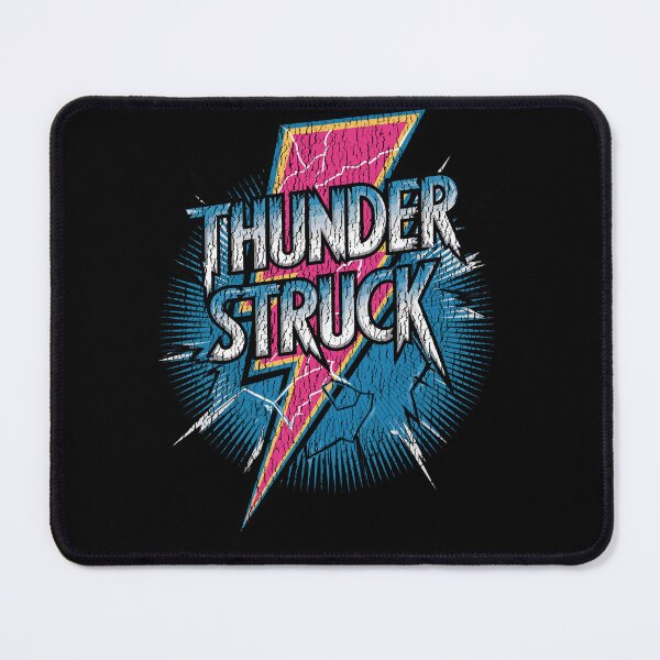 Item preview, Thunder Struck Vintage Rock design – Retro Lightning Bolt Rock & Roll Graphic designed and sold by paulo silveira.