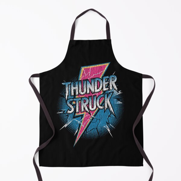 Item preview, Thunder Struck Vintage Rock design – Retro Lightning Bolt Rock & Roll Graphic designed and sold by paulo silveira.