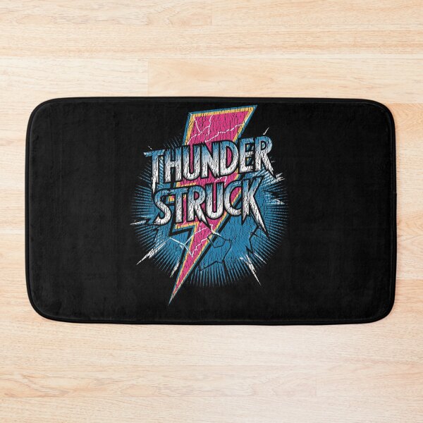 Item preview, Thunder Struck Vintage Rock design – Retro Lightning Bolt Rock & Roll Graphic designed and sold by paulo silveira.