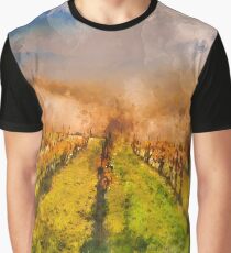 Hills of Tuscany Graphic T-Shirt