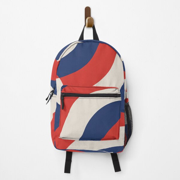Item preview, Modern Patriotic Red White Blue Arcs designed and sold by OldGloryForge.