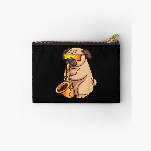 Item preview, Saxophone Player Pug Jazz Band Music and Dog Lovers Gift designed and sold by Goleon12.