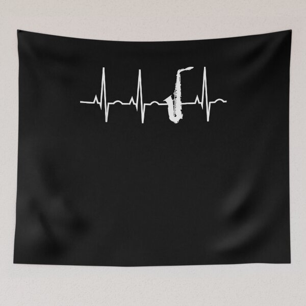 Item preview, Saxophone Player  - Saxophone Heartbeat designed and sold by Goleon12.