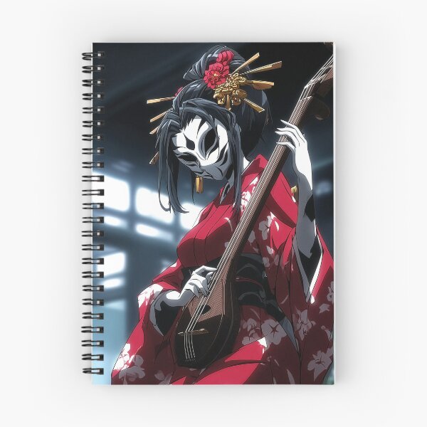 Item preview, Masked Geisha with Shamisen Design designed and sold by drizzd.