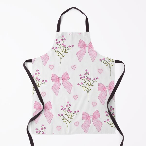 Item preview, All Pink Pattern with Flowers, Ribbons and Hearts designed and sold by Ariel's Art Corner.