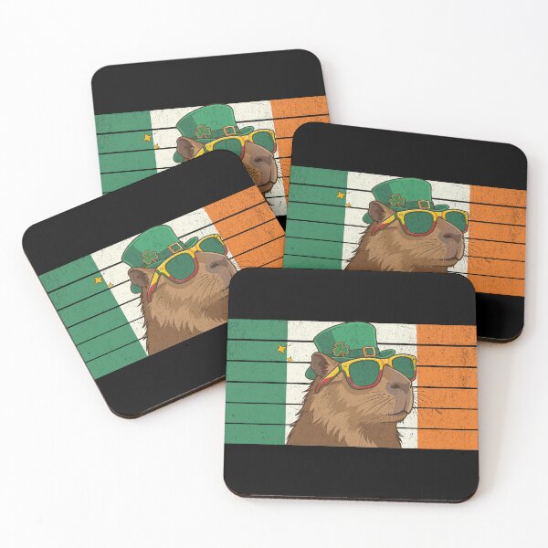 Item preview, Capybara St Patricks Day designed and sold by UniTeeCo.