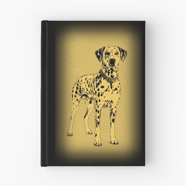 Item preview, Dalmatian Golden Vintage Portrait designed and sold by RPrintPulse.