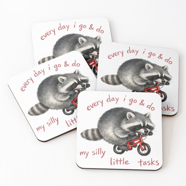 Item preview, every day i go & do my silly little tasks designed and sold by kittyonmyofoot.