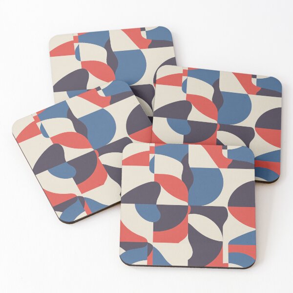 Item preview, Modern Patriotic Red White Blue Arcs designed and sold by OldGloryForge.