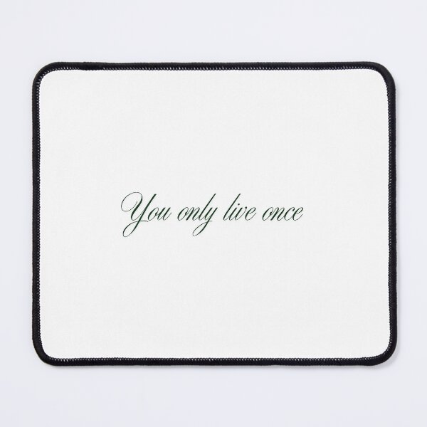Item preview, live life designed and sold by alluwantnow.