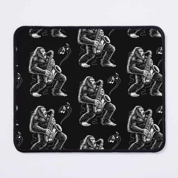 Item preview, Bigfoot Playing Saxophone designed and sold by Goleon12.