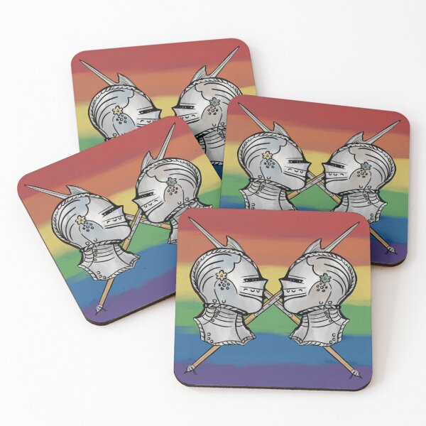 Item preview, Knights LGBT Pride designed and sold by Ember-and-Ivy.