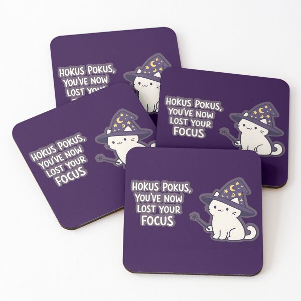 Item preview, HOKUS POKUS, YOU'VE NOW LOST YOUR FOCUS designed and sold by kittyonmyofoot.