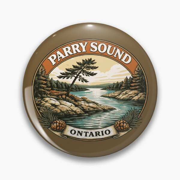Item preview, Parry Sound Shoreline designed and sold by HistoryRepeats.