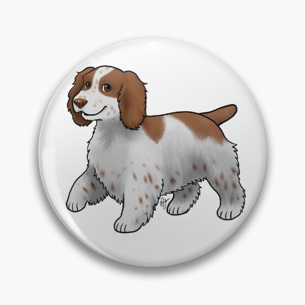 Item preview, Dog - Welsh Springer Spaniel - Docked Piebald Ticked designed and sold by Jennifer Stolzer.
