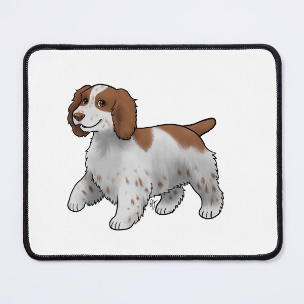 Item preview, Dog - Welsh Springer Spaniel - Docked Piebald Ticked designed and sold by Jennifer Stolzer.