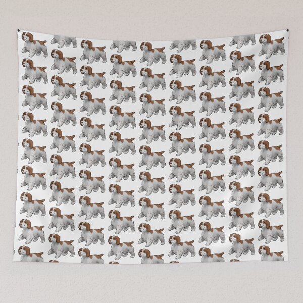 Item preview, Dog - Welsh Springer Spaniel - Docked Piebald Ticked designed and sold by Jennifer Stolzer.
