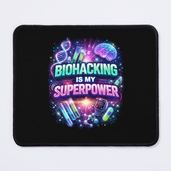 Item preview, biohacking is my superpower designed and sold by SMadejArt.