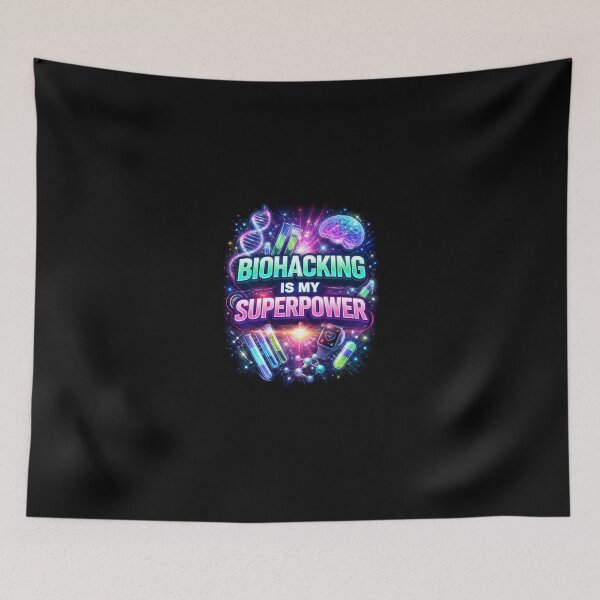 Item preview, biohacking is my superpower designed and sold by SMadejArt.