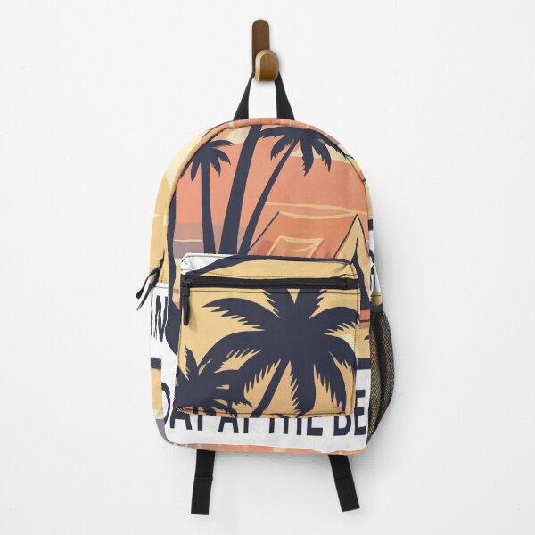 Item preview, Day at the Beach Adventure T-Shirt – Tropical Sunset Camping Palm Trees Summer Vacation Graphic designed and sold by Design-Pro-21.
