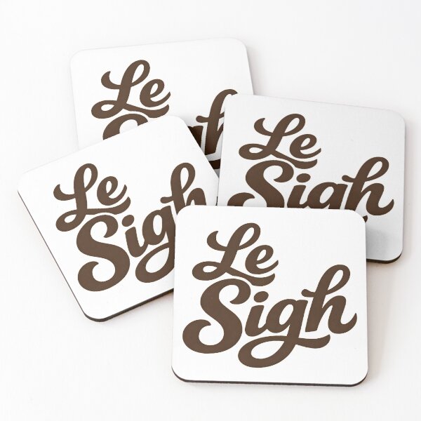 Item preview, Le Sigh designed and sold by kittyonmyofoot.