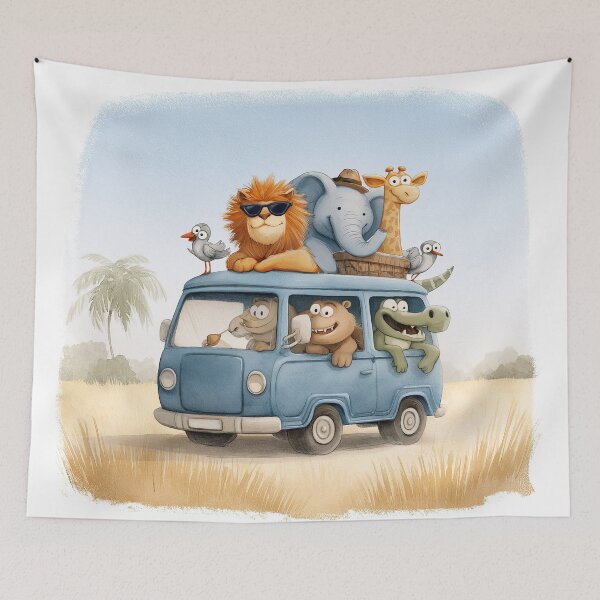 Item preview, Safari Samba Squad On Tour! designed and sold by Venon28.