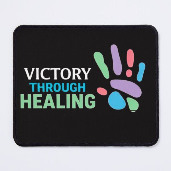 Item preview, Victory through Healing designed and sold by Jason Ridgeway.