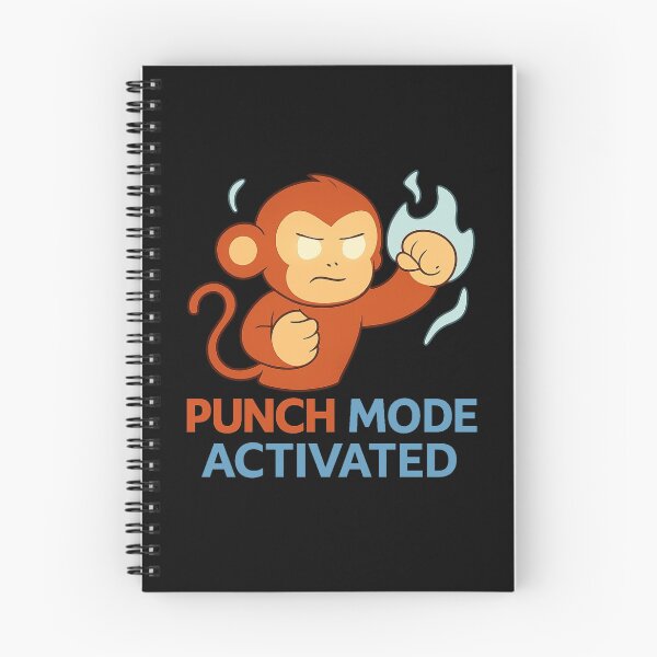 Item preview, Punch Mode Activated Motivational Monkey designed and sold by PunchDrop.