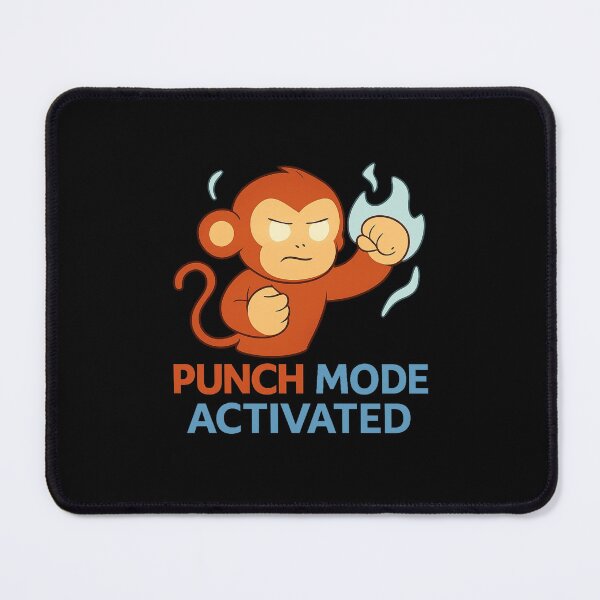 Item preview, Punch Mode Activated Motivational Monkey designed and sold by PunchDrop.