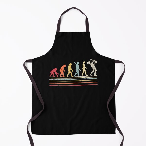 Item preview, Funny Saxophone . Retro Vintage Evolution of Man designed and sold by Goleon12.
