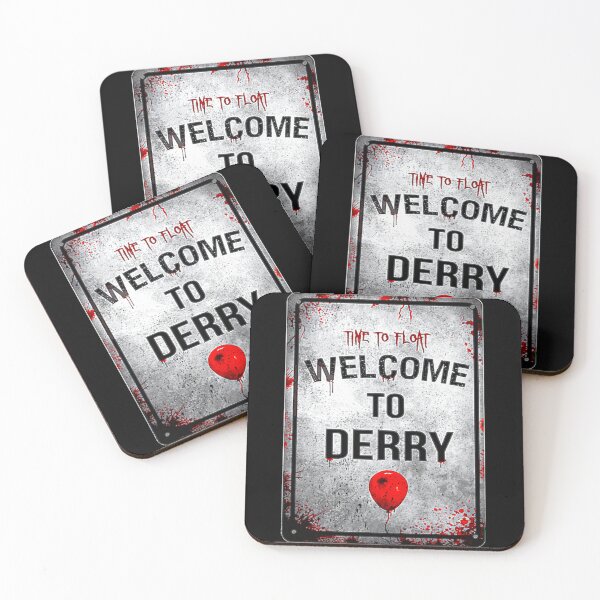 Item preview, Welcome to Derry Horror Sign Fan Art – Inspired by Stephen King Universe designed and sold by G-A-D-U.