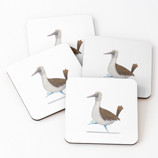 Item preview, Blue footed booby designed and sold by Leila Nabih Designs.