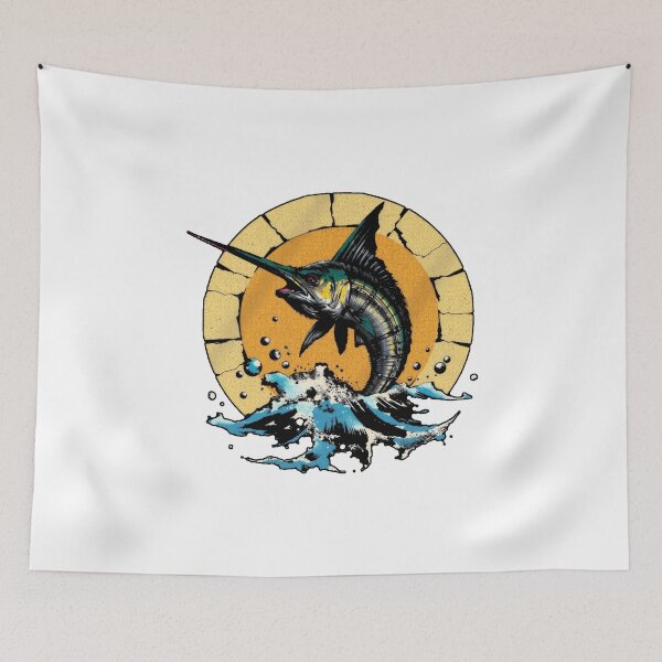 Item preview, SwordFish Sunset designed and sold by 8FistsofTees.