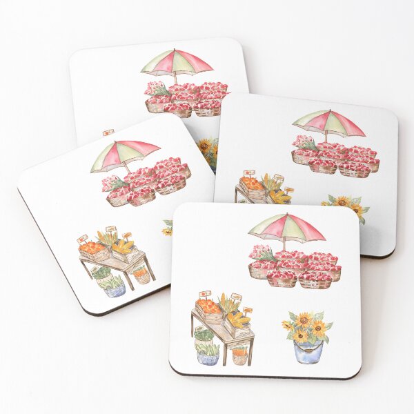 Item preview, Farmer's Market Sticker Pack designed and sold by Flowersforbear.