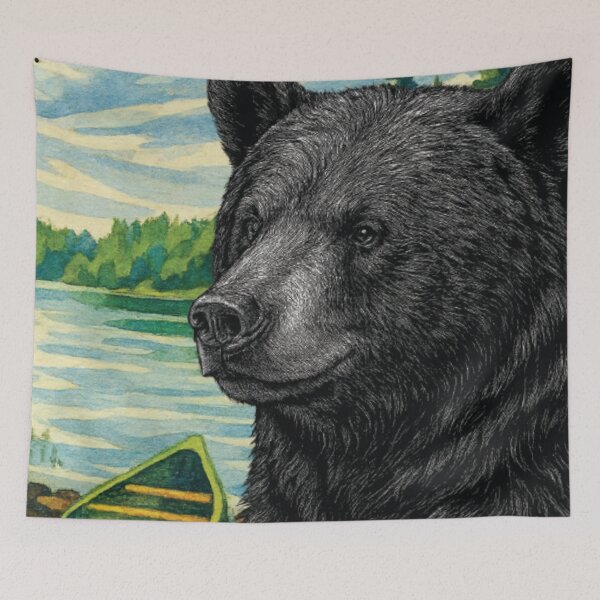 Item preview, Black Bear by Canoe designed and sold by Analog Aura .