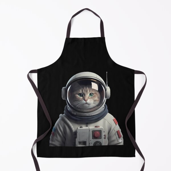 Item preview, Interstellar Feline - Realistic Space Astronaut Cat designed and sold by PawsyVibe.