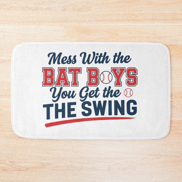 Item preview, Mess With the Bat Boys You Get the Swing Baseball Pun T-Shirt – Sports Fan Graphic Tee designed and sold by Design-Pro-21.