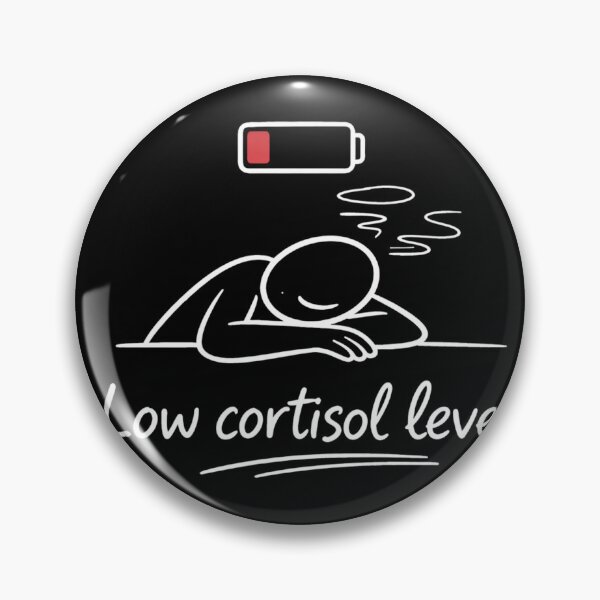 Item preview, Low Cortisol Level — Brain Fog Minimalist Line Art designed and sold by VibeOffline Studio.