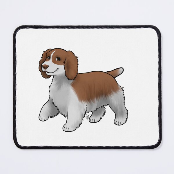 Item preview, Dog - Welsh Springer Spaniel - Docked Piebald Mantle designed and sold by Jennifer Stolzer.