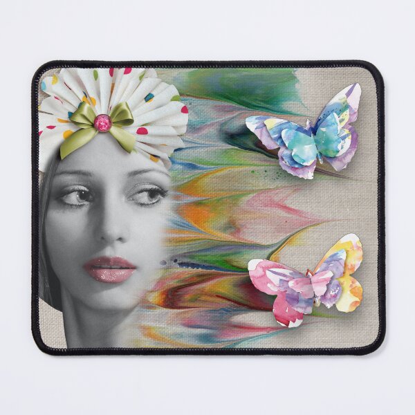 Item preview, Wings in motion - Surreal butterfly portrait designed and sold by The Blue Window.