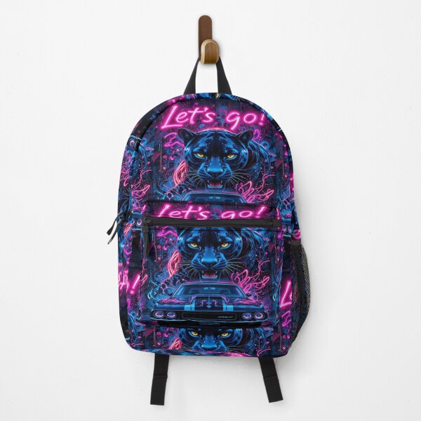 Item preview, Neon Panther Let's Go! designed and sold by Hot4Shirt.