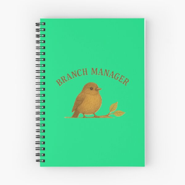 Item preview, Branch Manager designed and sold by TheJoyfulPen.