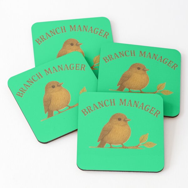 Item preview, Branch Manager designed and sold by TheJoyfulPen.